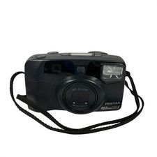 Pentax IQZoom 115-S 35mm Point Shoot Film Camera 38-115mm Tested Works