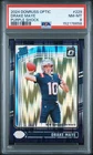 2024 PANINI DONRUSS OPTIC PURPLE SHOCK #229 DRAKE MAYE ROOKIE RC PSA 8