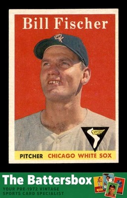1958 Topps #56 Bill Fischer RC NM/NM+ X3769974
