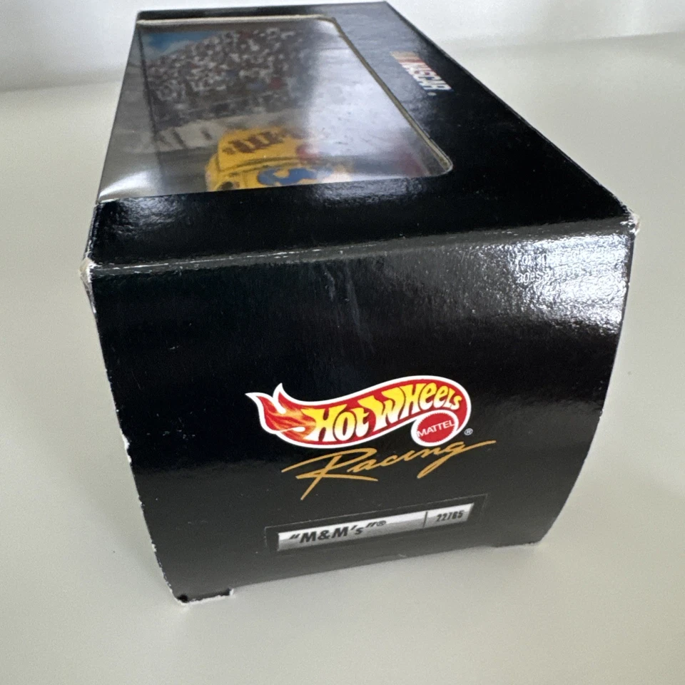 Vintage HOT WHEELS NASCAR RACING MODEL #36 CAR M&M SPONSOR  22765 -  1:43 - Image 4 of 4