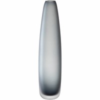 Leonardo Vase Bellagio, Blumenvase, Dekovase, Glas, Anthrazit, 45 Cm, 036453