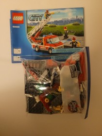 Lego City 60003: Fire Emergency - Complete Set(No box)
