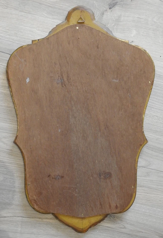 ANCIEN MIROIR EN BOIS DORÉ DE STYLE LOUIS XV - Photo 4/4