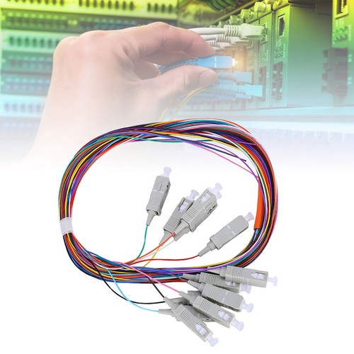 12-Core SC/UPC 62.5/125 Multimode Fiber Pigtail Cable 1.5m Carrier-Class - Afbeelding 7 van 12