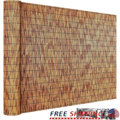 Natural Reed Fencing Roll Outdoor Privacy Screen Durable Garden Decor 4x16 FT US