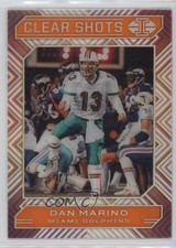 2020 Panini Illusions Clear Shots Red /149 Dan Marino #13 HOF 2rd