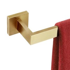 Stainless Steel Bathroom Towel Bar 20" Wall Mounted Brushed Gold B4003BG