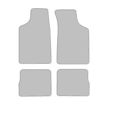 Fußmatten passend für Peugeot 106 I Typ 1A, 1C, 1S (Baujahr 1991 - 1996), Hit sc