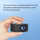Household Mini LED Projector Portable Wirecast Projection Device Optical YVFS