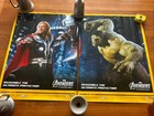 Marvel Avengers Movie Release Thor Hulk Promo Poster 2 Sections 24x36 — photo 1