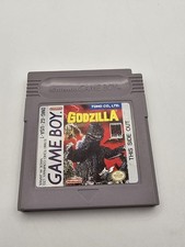 Godzilla (Nintendo Game Boy, 1990) Authentic Tested Working 