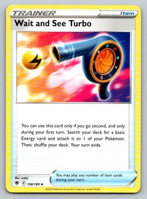 Pokémon Wait and See Turbo 158/189