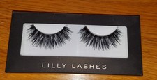 NEW Lilly Lashes ATLANTA Premium Synthetic Mink Lashes, One Pair Sealed Box