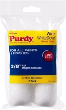 Purdy 140606042 Wire Mini White Dove Roller 3/8 nap, 4 inch Replacement 