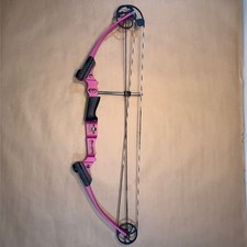Genesis Mini Kids Youth Compound Bow Left Hand Pink