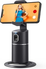 Auto Face Tracking Phone Holder, No App Required, 360  Rotation Face Body Phone