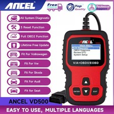 Ancel Vd500-us Obd2 Scanner Code Reader Abs Srs Epb Oil Diagnostic Tool For Vw