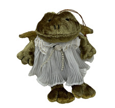 Russ Angelique Victorian Frog RETIRED Angel Plush Ornament Stuffed