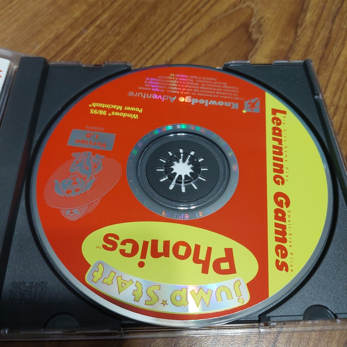 Jump Start Phonics Learning Games AGES 4-6 CD-ROM Windows 98/95