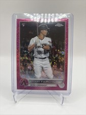 2022 Topps Chrome - Stuart Fairchild #156 Magenta Speckle Refractor /350 (RC)