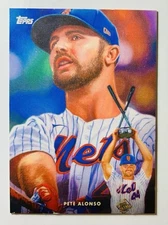 2021 Topps Paul Jennis Pete Alonso Insert New York Mets 14 Game Within The /1596