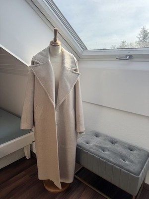 Lala Berlin Mantel Ohana Beige Gr. S Neu Ungetragen Etikett
