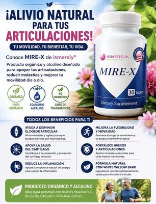 Ismerely Mire-X Nuevo Producto Para Las articulaciones