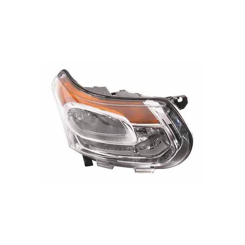 Phare avant droit H7/H1 Citroen C3 Picasso à faisceau lumineux stable