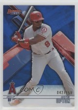 2018 Bowman's Best Blue Refractor 42/150 Justin Upton #39 0c6