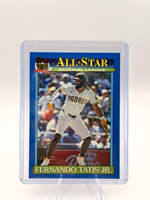 Topps 2026 NL RBI Leaders Fernando Tatis Jr All-Star #91AS-36 149/150