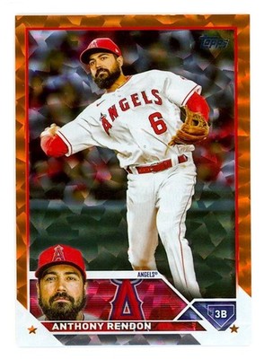 2023 Topps Series 2 Anthony Rendon /299 Orange Foil Board #640 SN Parallel MLB
