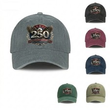 USA 250th Anniversary Hat Limited Edition Eagle Patriotic Baseball Cap Unisex
