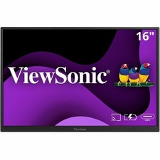 ViewSonic VG1656N 16 Inch 1200p IPS Wireless Portable Monitor with 2 Way Powered
