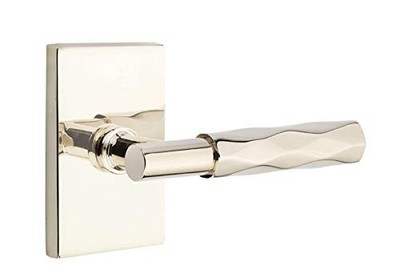 Emtek Select Privacy, Rectangular Rosette, T-Bar Stem, Tribeca Handle US14 RH