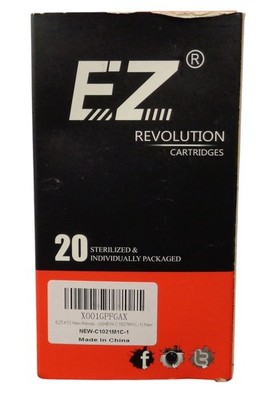 EZ TATTOO Revolution Disposable Tattoo Needle Cartridges C1021M1C-1 20Pcs