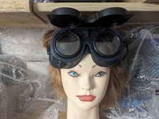 Welding Goggles, Flip Lens, Eye Safety, Steam Punk, Halloween, Motorcycle