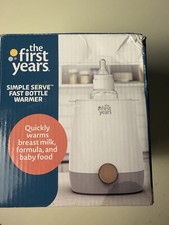 The First Years 2-in-1 Simple Serve Bottle Warmer - Fast warmer- New in open box