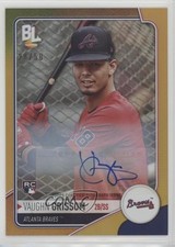 2023 Topps Big League Wrapper Redemption Gold Foil 28/50 Vaughn Grissom Auto 4z8
