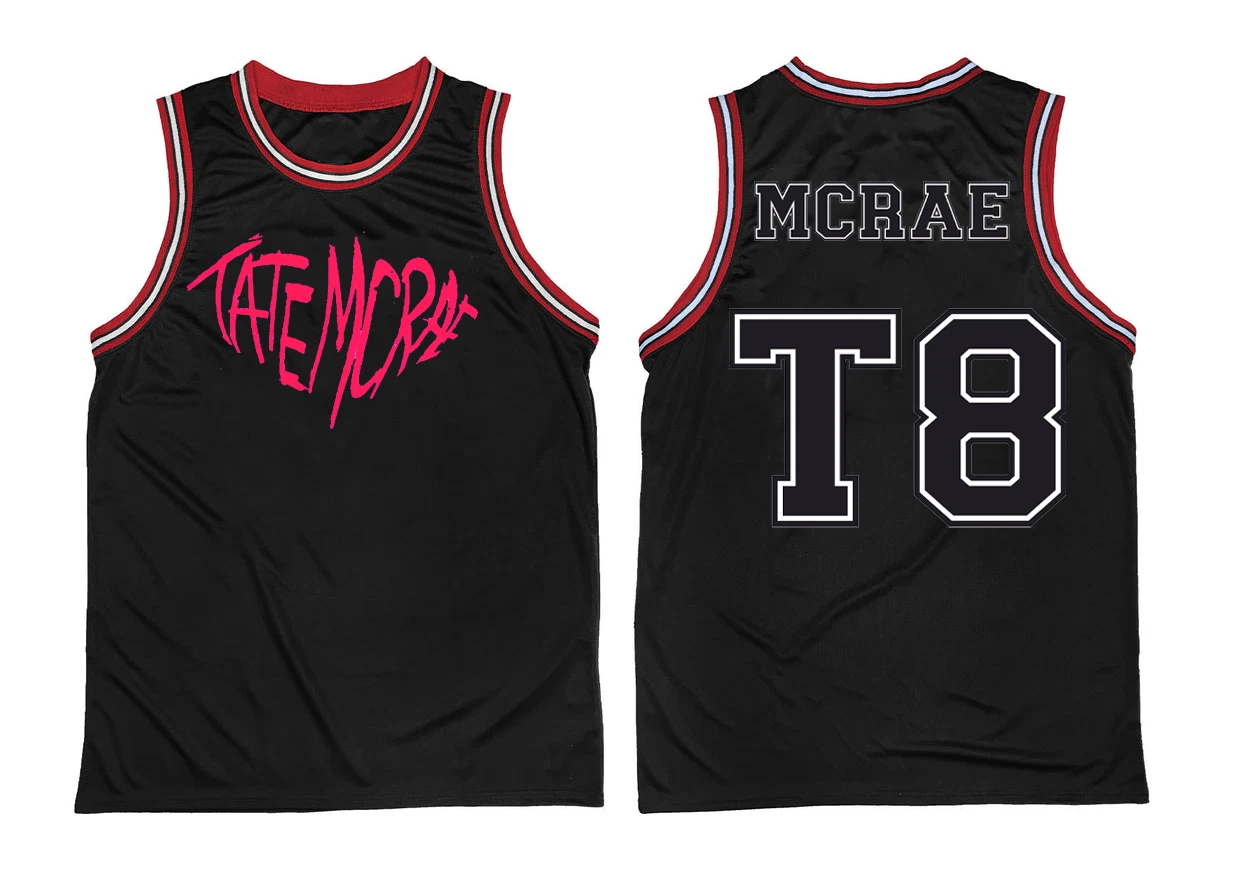 Special Rare Tate Mcrae T8 Basketball Men and Women Jersey