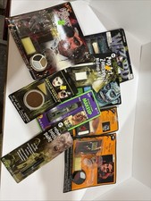 Lot Of 8 Halloween Makeup Kits , Paint Prosthetic, Rotten Teeth , Sponges .