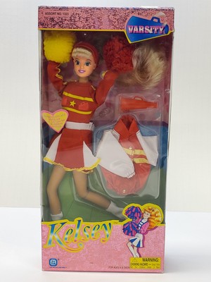 Kelsey Varsity Cheerleader 11.5'' Doll By Kid Kore 1997 Sealed New