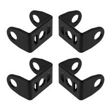 4pcs Motorcycle Light Bracket: U Bracket Motorbike Spotlight Mounting Holder