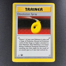 Devolution Spray [1st Edition] #72 Prices | Pokemon Base Set