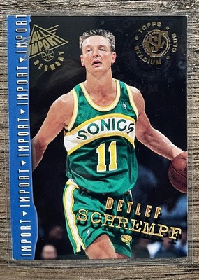 1994 Topps Stadium Club - Detlef Schrempf  All Import 