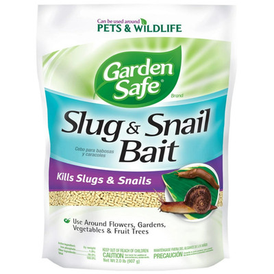 Garden Safe Slug & Snail Bait, Kills Slugs & Snails Within 3 to 6 Days, For Lawn
