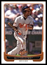 Xavier Avery 2012 Bowman Draft Picks & Prospects #34 Orioles MLB READ FREE SHIP