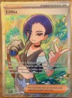 Carte LITHIA 209/167 Pokémon Mascarade Crépusculaire Full Art Neuve TWM FR 