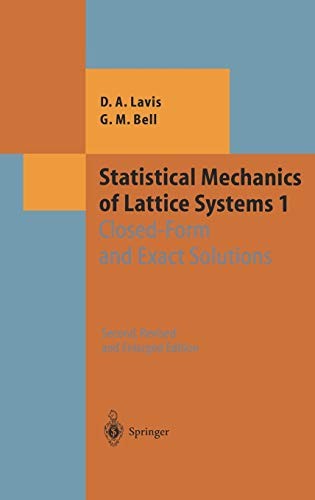 Springer Statistical Mechanics Of Lattice Systems - Image 2