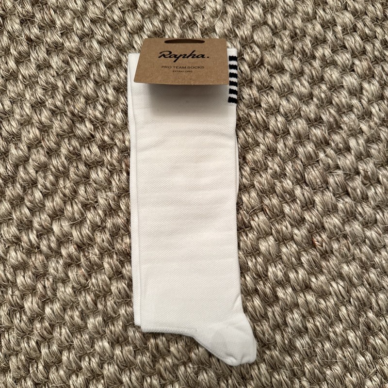 Rapha Pro Team Socks Extra Long White Size XL