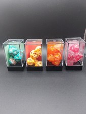 D&D Dice - Chessex - 4 Different Colors - Reduced Shipping